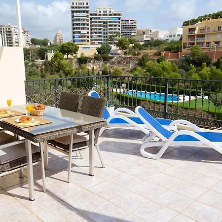 Casa Pitufo Calpe, Bright Duplex - & Mountain View Apartman *